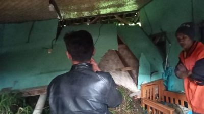 Tiga Rumah di Pangalengan Rusak Diterjang Longsor