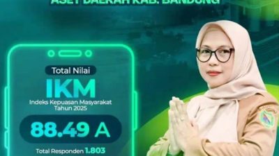 BKAD Kabupaten Bandung Raih Indeks Kepuasan Masyarakat 88,49 dengan Predikat ‘Sangat Baik’
