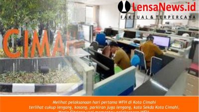 Hari Pertama Penerapan WFH