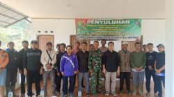 Kesbangpol Cianjur Beri Penyuluhan Wawasan Kebangsaan pada TMMD Ke-129 Kodim 0608