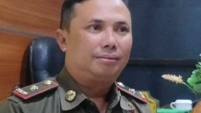 Satpol PP Kabupaten Bandung Tertibkan Bangunan Liar