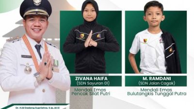 Empat Siswa SD Asal Kabupaten Bandung Siap Berlaga di O2SN Tingkat Nasional 2026
